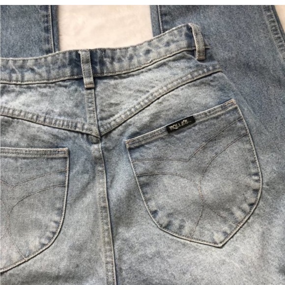 Rolla's Women's‎ Garage Blue Denim Super High Rise Relaxed Elle Jeans Size 26 - Picture 5 of 12